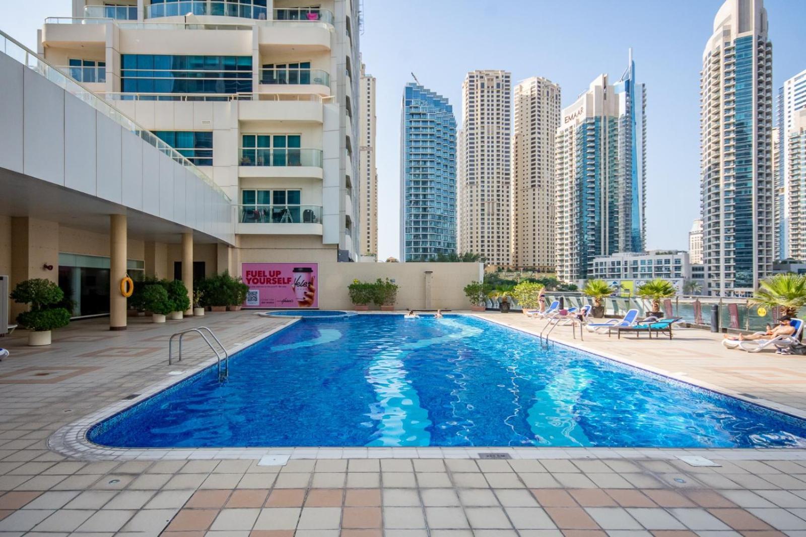 Lux Spectacular Dubai Marina View Apartment Exterior photo